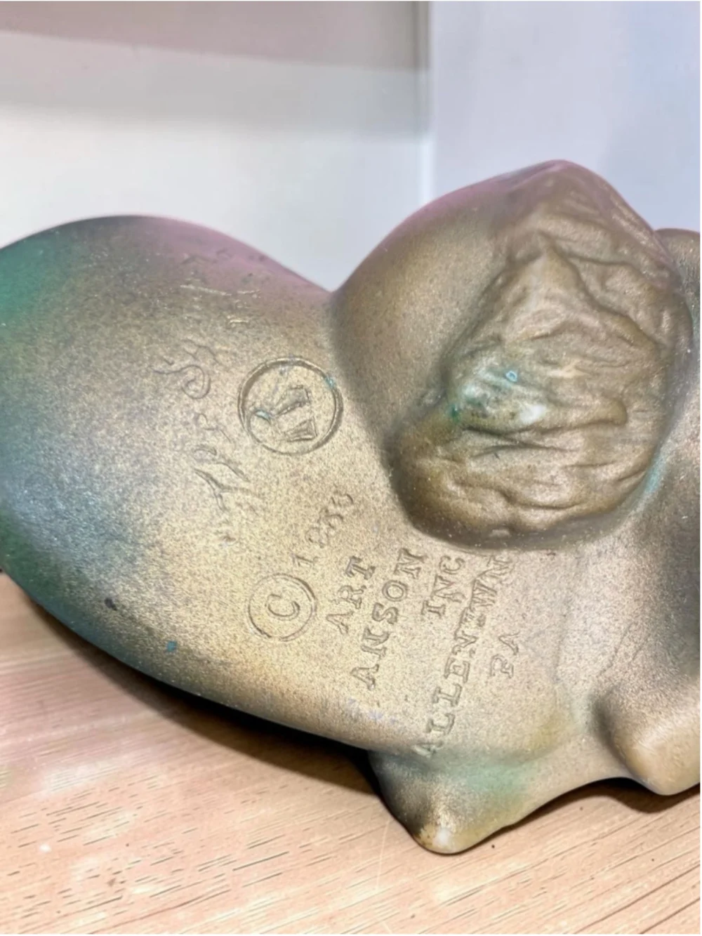 Vintage 1956 Art Anson “The Sympathetic Ear” Novelty Pixie Salt or Pepper Shaker